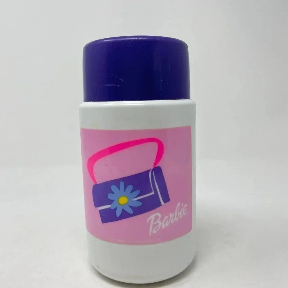 Vintage Barbie‎ Mattel 2001 Thermos Back to School Purple Preowned